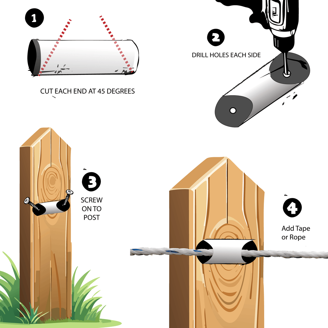 DIY PVC Electric Fence Insulators: Step-by-Step Guide