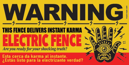 Test your Karma Warning Sign