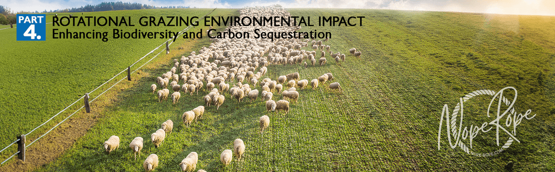 Part 4: Rotational Grazing’s Environmental Impact – Enhancing Biodiversity and Carbon Sequestration