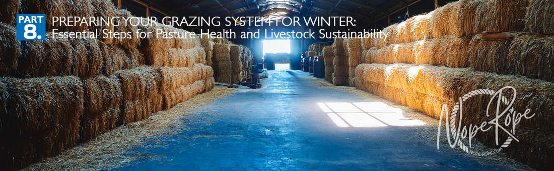 Part 8: Preparing Your Grazing System for Winter: Essential Steps for Pasture Health and Livestock Sustainability