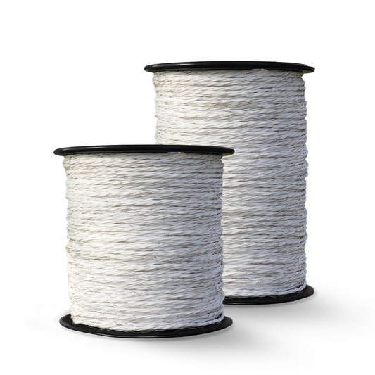 3 Strand Poly Wire Electric Fence - Lightweight, Portable & Packing a Wallop